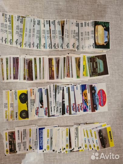 Вкладыши от жвачек 90 х