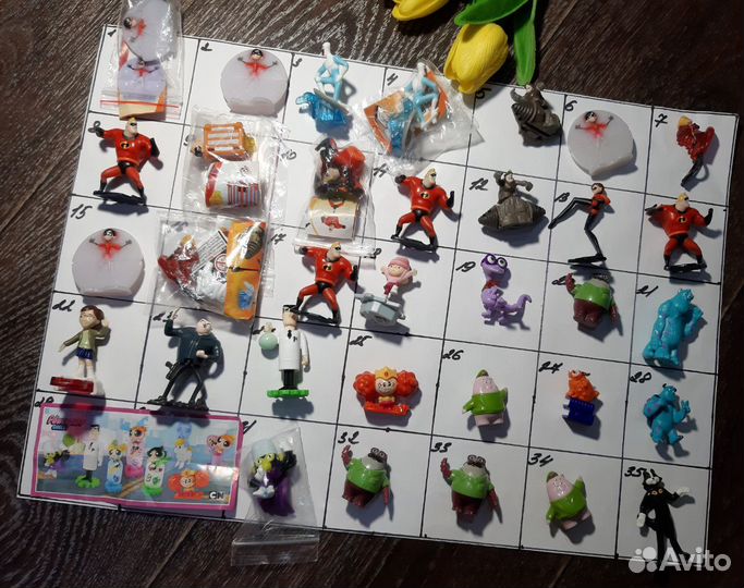 Киндер много