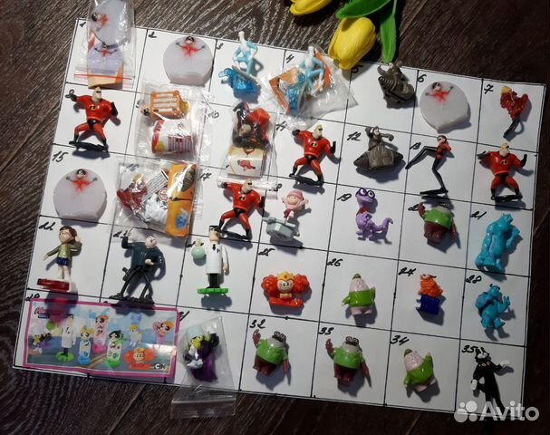 Киндер много