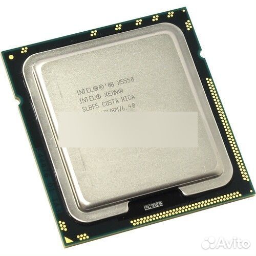 Серверный процессор CPU Intel, Xeon 5550, 8 MB Cache, 2,66 Ghz, 4 Core, LGA1366, Ref