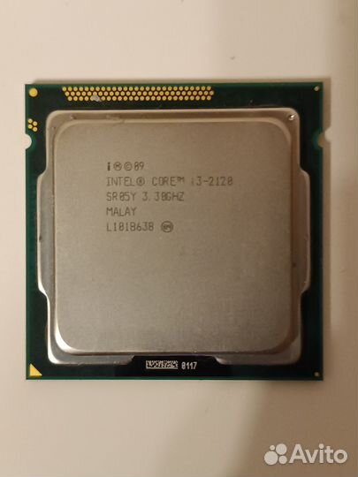 Процессор intel core I3-2120 (Сокет LGA 1155)