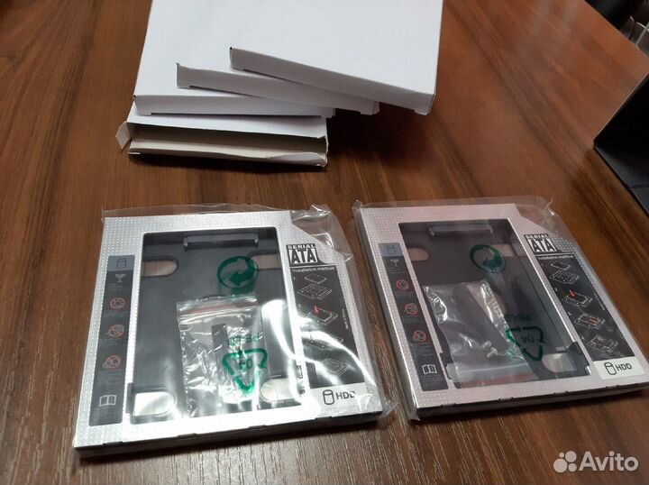 OptiBay переходникDvdrom на hddилиssd 9,5или12,7мм