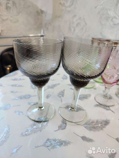 Бокалы фужеры рюмки СССР