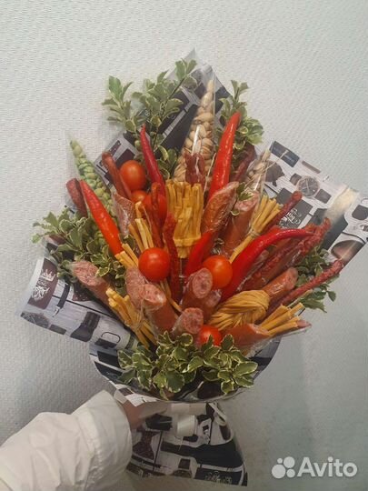 Съедобные букеты и композиции