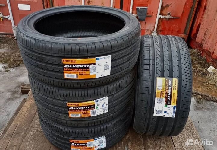 Pace Alventi 245/40 R20 и 275/35 R20 102Y