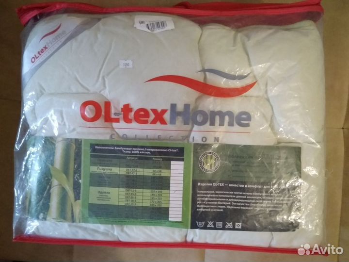 Одеяло и подушка в детскую кроватку