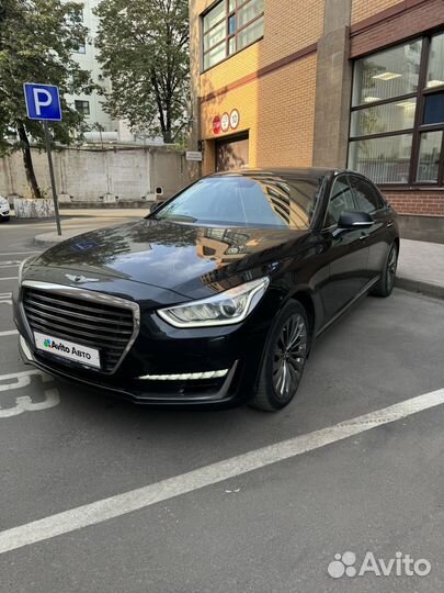 Genesis G90 3.8 AT, 2017, 185 600 км