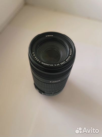 Объектив canon ef s 55 250mm