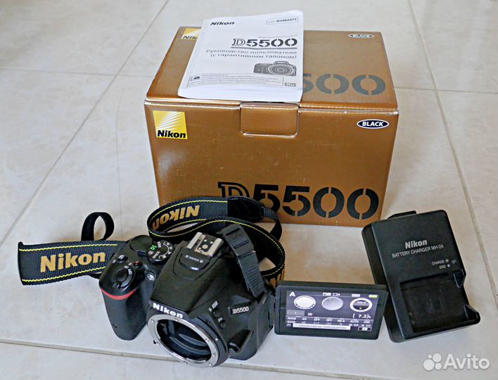 Цифровой фотоаппарат nikon D5500