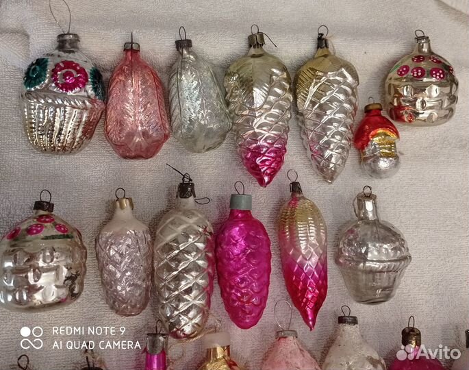 Елочные игрушки СССР