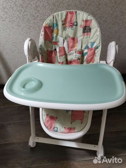 Стульчик для кормления happy baby