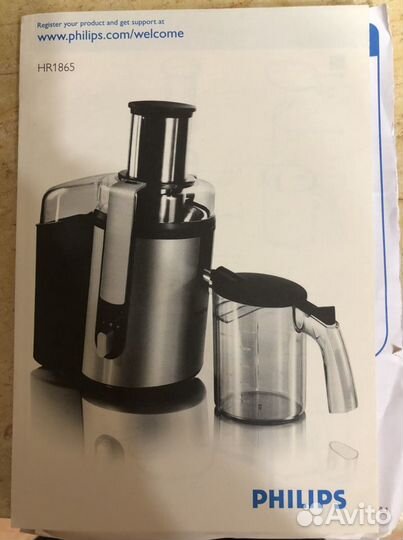Соковыжималка philips hr1865