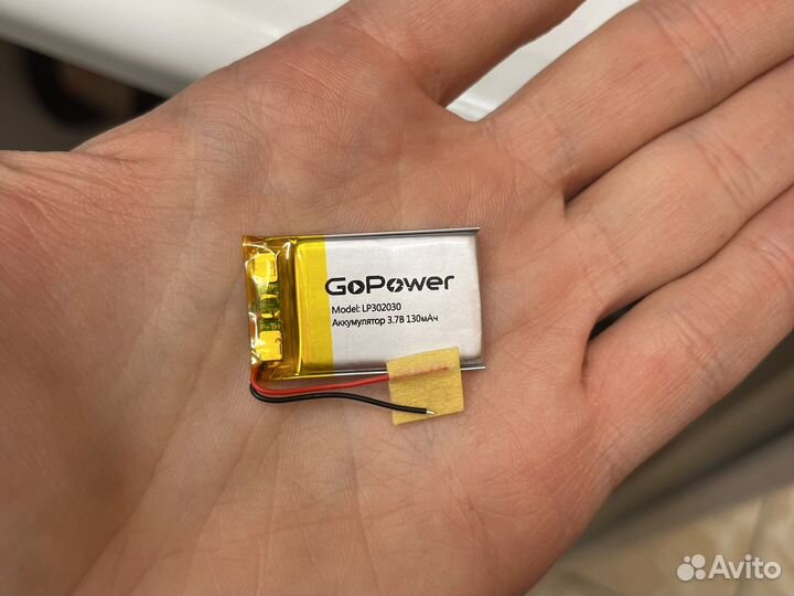Аккумулятор Li-Pol LP302030 PK1 3.7V 130mAh