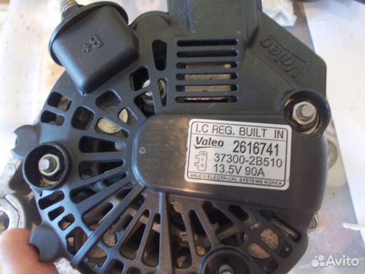 Хендай Солярис 1 Киа рио 3 - генератор стартер