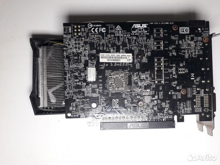 Видеокарта asus AMD Radeon R7 370 strix