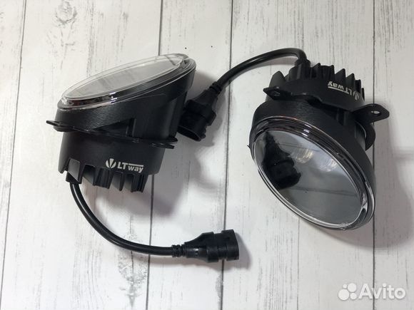 Светодиодные птф LightWay LADA kalina 30W (белые)