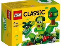 Конструктор lego Classic 11007 Зелёный набор для