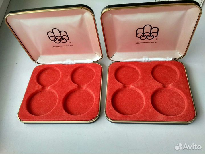 Коробки к 5, 10 Ол. Монреаль