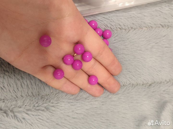 Бусины 10 мм 500 гр