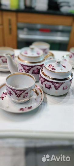 Чайный сервиз Вербилки СССР