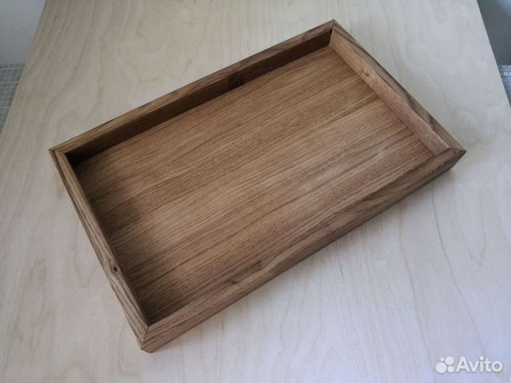 Поднос из дерева, дубовый поднос, изделия из дуба