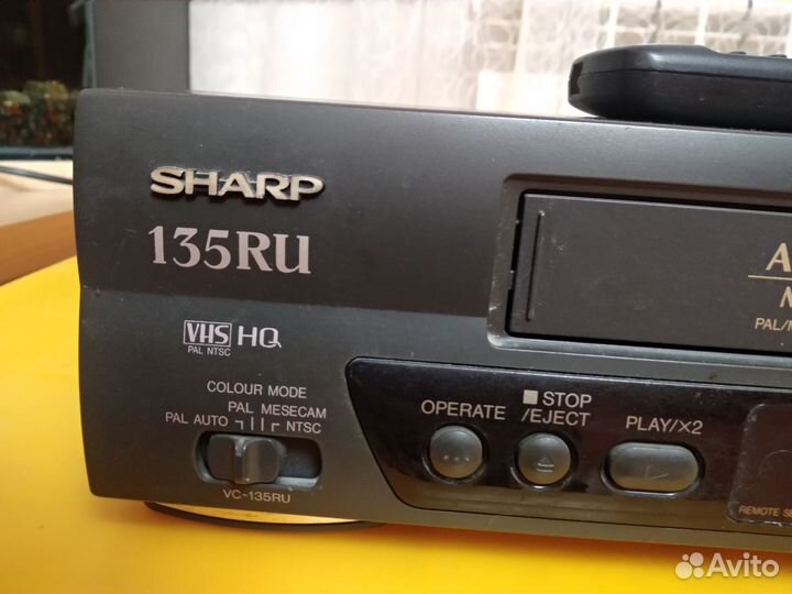 Видеомагнитофон sharp 135 RU
