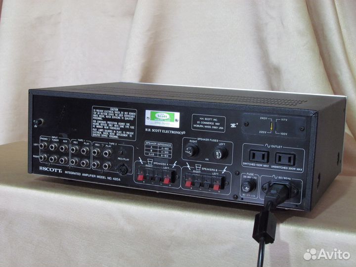 Усилители Scott