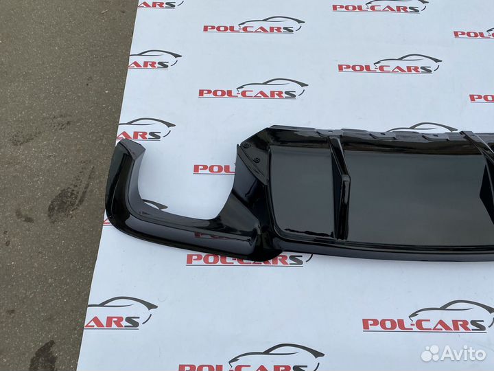 BMW 5 f10 f 10 m5 competition диффузор юбка черная