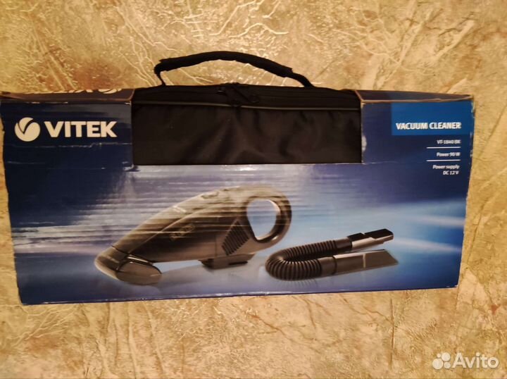 Автомобильный пылесос Vitek