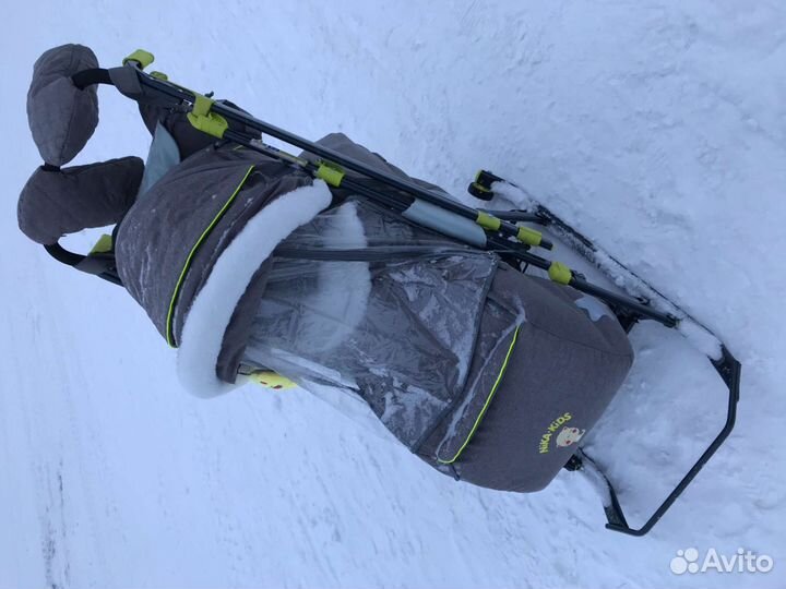 Санки-коляска