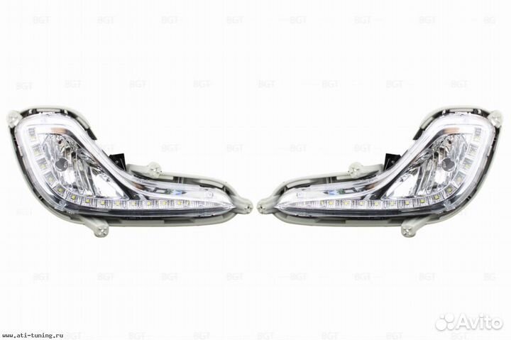 Птф левая или правая Hyundai Solaris 10-14г