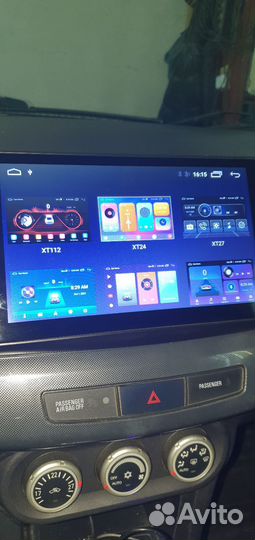 Магнитола android на mitsubishi lancer 10