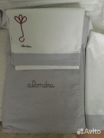 Комплект детского белья alondra (с бортами)