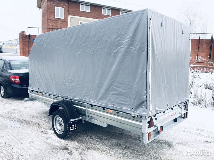 Прицеп мзса 817717 (3,5х1,5) с тентом