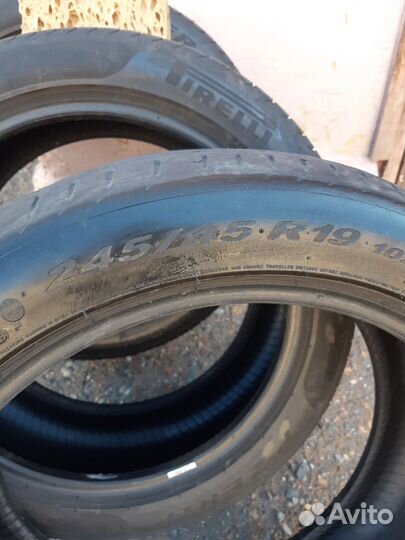 Pirelli P Zero 245/45 R19 и 275/40 R19
