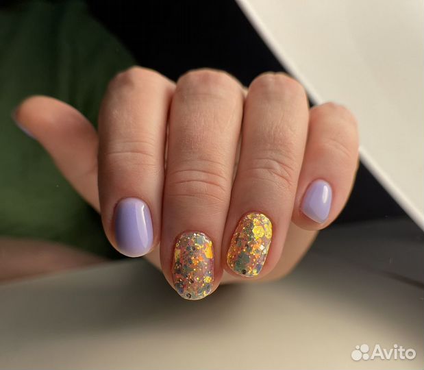 Маникюр с покрытием гель лак