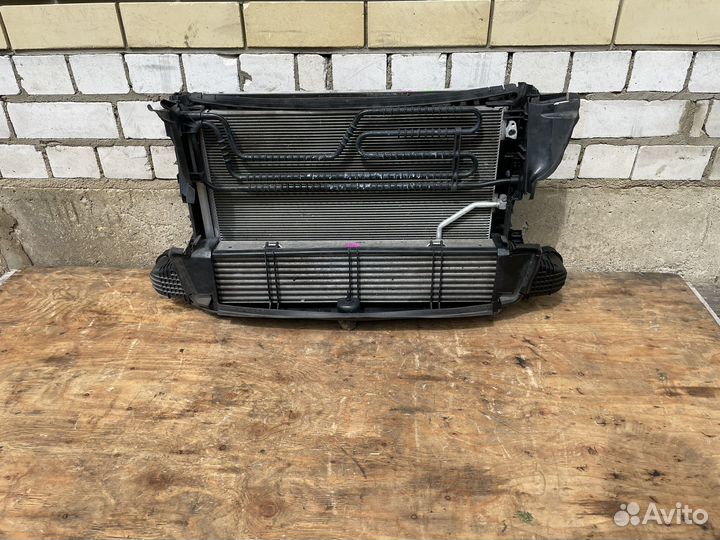 Кассета радиаторов mercedes w204 C200 Kompressor