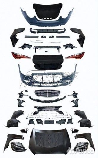 Mercedes Benz S-Class W221 Рестайлинг в W223