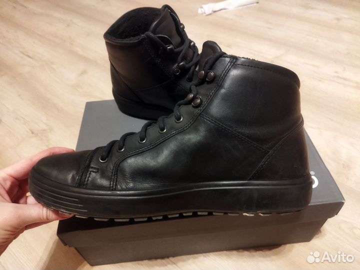 Ботинки мужские зимние ecco 45