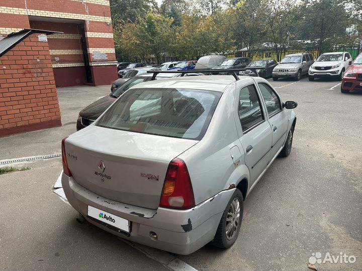 Renault Logan 1.6 МТ, 2006, 330 000 км