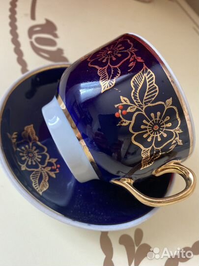 Чашка с блюдцем СССР