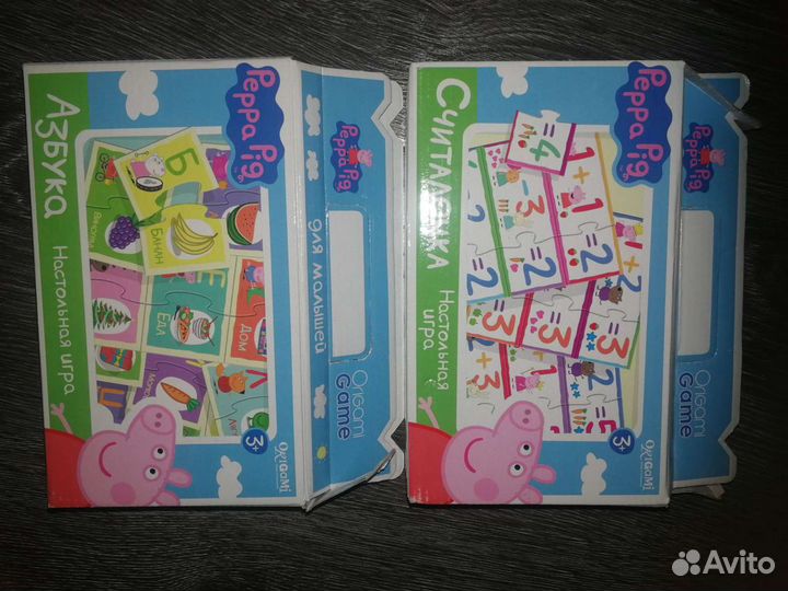 Настольные игры, пазлы Свинка пеппа