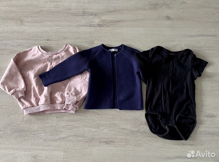 Вещи пакетом на девочку 86