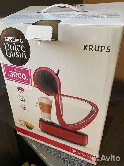 Капсульная кофемашина dolce gusto krups