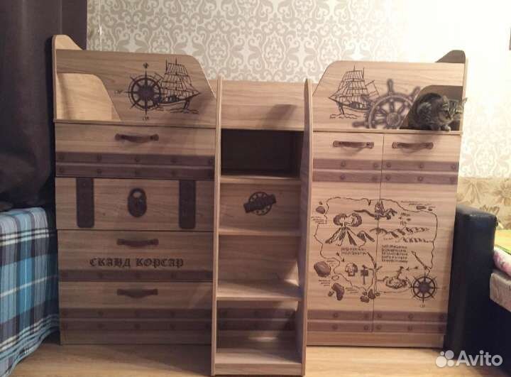 Кровать чердак Корсар