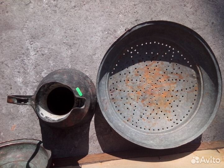 Посуда из меди, латуни, бронзы и мельхиора