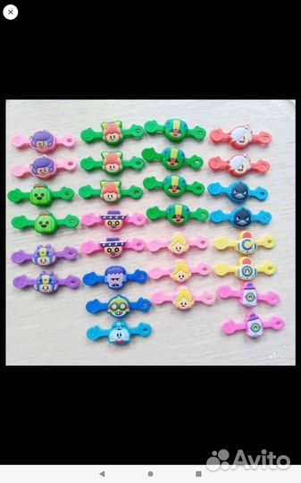 Завры,скрепыши,бравлы,вкладыши и Магниты-мячи