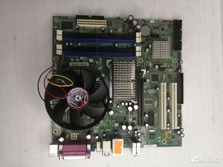 Материнская плата Intel DQ965GF с процессором