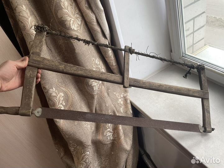 Старинная пила 19 век музей