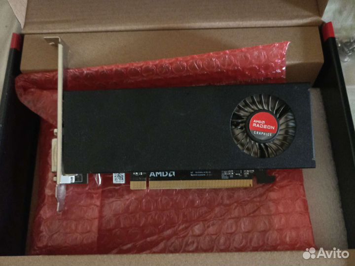 Видеокарта rx550 4gb